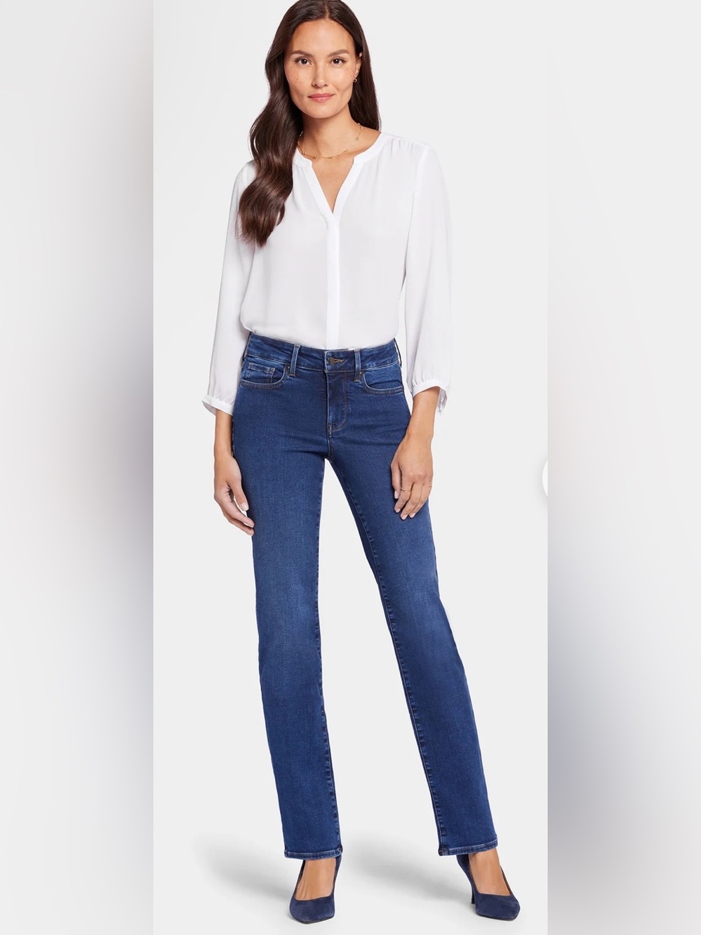 NYDJ Marilyn Straight Leg Jeans 4P